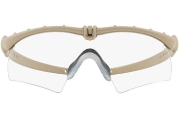 Image of Oakley Standard Issue Ballistic M-Frame 3.0 Hybrid 4 Lens Array Safety Glasses, Desert Tan w/Clear, OO9146-28