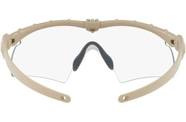 Image of Oakley Standard Issue Ballistic M-Frame 3.0 Hybrid 4 Lens Array Safety Glasses, Desert Tan w/Clear, OO9146-28