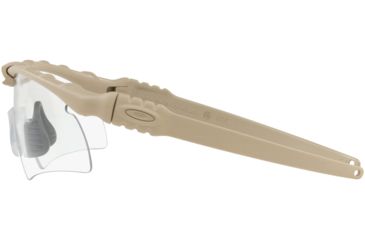 Image of Oakley Standard Issue Ballistic M-Frame 3.0 Hybrid 4 Lens Array Safety Glasses, Desert Tan w/Clear, OO9146-28