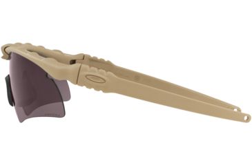 Image of Oakley Standard Issue Ballistic M-Frame 3.0 Strike Glasses, Bone w/Prizm Grey, OO9146-3432