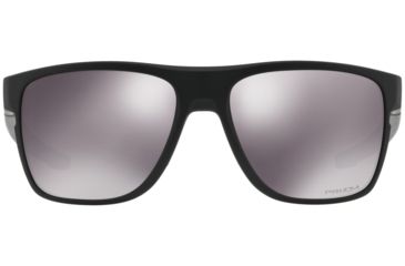 Image of Oakley Standard Issue Crossrange XL Sunglasses, Matte Black w/Prizm Black, OO9360-1558