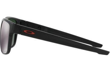 Image of Oakley Standard Issue Crossrange XL Sunglasses, Matte Black w/Prizm Black, OO9360-1558