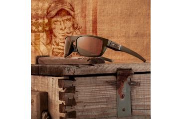 Image of Oakley SI Standard Issue Drop Point American Heritage Uncle Sam, Matte Olive Ink/PrizmTungsten, OO9367-1960