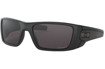 Image of Oakley SI Standard Issue Fuel Cell Flag Collection Sunglasses, Matte Black w/Prizm Grey Polarized, OO9096-J360