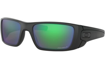 Image of Oakley Standard Issue Fuel Cell Prizm Maritime Collection Sunglasses, Matte Black w/Prizm Maritime Polarized, OO9096-J660