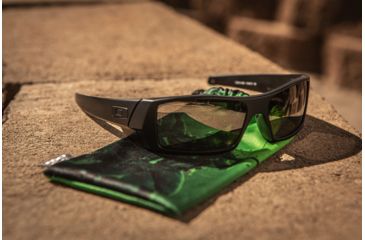 Image of Oakley SI Standard Issue Gascan BlackStandard Issuede Sunglasses, Matte Black w/Prizm Black Polarized, OO9014-2860