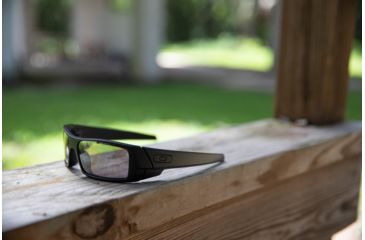 Image of Oakley SI Standard Issue Gascan BlackStandard Issuede Sunglasses, Matte Black w/Prizm Black Polarized, OO9014-2860