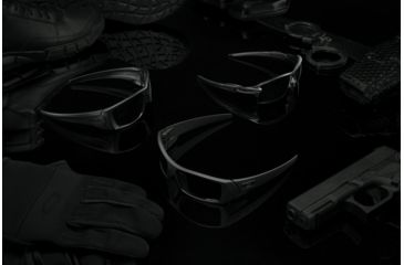 Image of Oakley SI Standard Issue Gascan BlackStandard Issuede Sunglasses, Matte Black w/Prizm Black Polarized, OO9014-2860