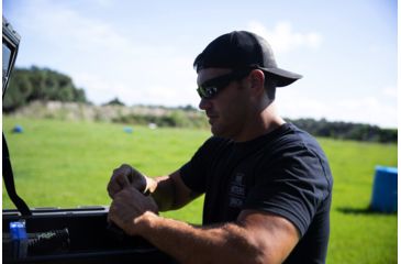 Image of Oakley SI Standard Issue Gascan BlackStandard Issuede Sunglasses, Matte Black w/Prizm Black Polarized, OO9014-2860