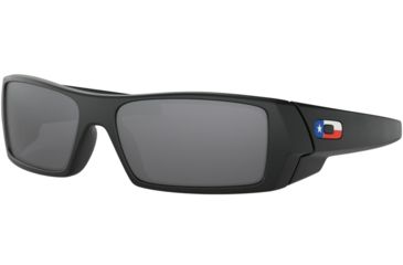 Image of Oakley Standard Issue GasCan Flag Collection Sunglasses, Matte Black Texas w/Black Iridium, OO9014-4060
