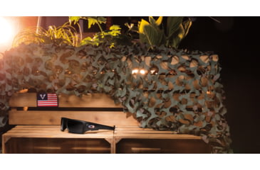 Image of Oakley Standard Issue GasCan Flag Collection Sunglasses, Matte Black Texas w/Black Iridium, OO9014-4060