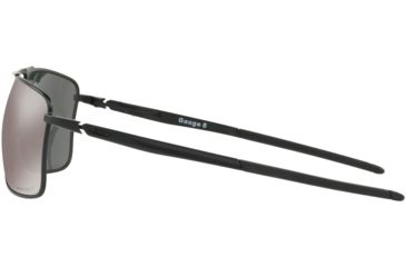 Image of Oakley Standard Issue Gauge 8 BlackStandard Issuede Collection Sunglasses, Matte Black w/Prizm Black Polarized, OO4124-0862