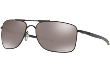 Image of Oakley Standard Issue Gauge 8 BlackStandard Issuede Collection Sunglasses, Matte Black w/Prizm Black Polarized, OO4124-0862