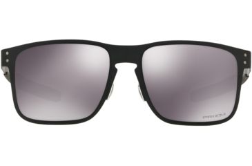 Image of Oakley Standard Issue Holbrook Metal Sunglasses, Matte Black w/Prizm Black, OO4123-1755