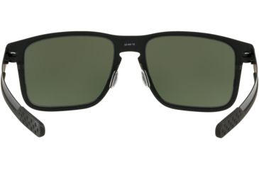 Image of Oakley Standard Issue Holbrook Metal Sunglasses, Matte Black w/Prizm Black, OO4123-1755