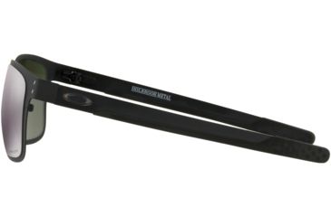 Image of Oakley Standard Issue Holbrook Metal Sunglasses, Matte Black w/Prizm Black, OO4123-1755