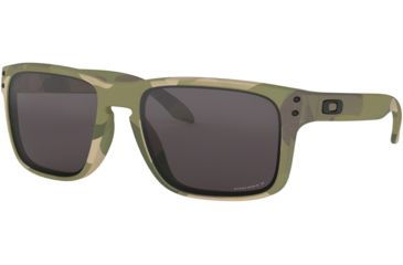 Image of Oakley SI Standard Issue Holbrook Multicam Collection Sunglasses, Multicam w/Prizm Grey Polar, OO9102-I255