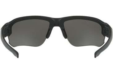 Image of Oakley Standard Issue Speed Jacket Thin Blue Line Collection Sunglasses, Matte Black w/Black Iridium, OO9228-10