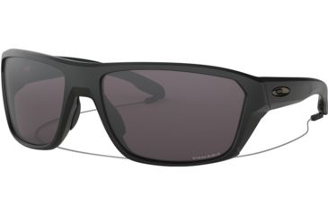 Image of Oakley SI Standard Issue Split Shot Sunglasses, Matte Black with Prizm Grey, OO9416-1064