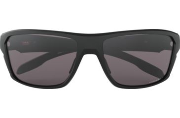 Image of Oakley SI Standard Issue Split Shot Sunglasses, Matte Black with Prizm Grey Polarized, OO9416-1364