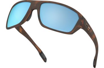 Image of Oakley SI Standard Issue Split Shot Sunglasses, Matte Tortoise with Prizm Deep Water, OO9416-1264