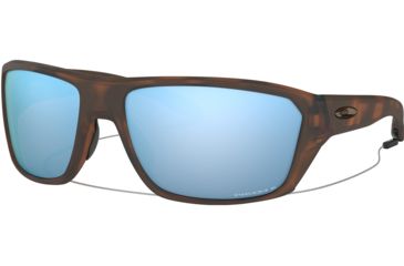 Image of Oakley SI Standard Issue Split Shot Sunglasses, Matte Tortoise with Prizm Deep Water, OO9416-1264