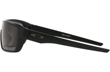 Image of Oakley Standard Issue Straightback Uniform Collection Sunglasses, Matte Black w/Prizm Grey Polarized, OO9411-1027