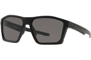 Image of Oakley Standard Issue Targetline Uniform Collection Sunglasses, Matte Black w/Prizm Grey Polarized, OO9397-1458