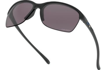Image of Oakley Standard Issue Unstoppable Thin Blue Line Sunglasses, Matte Black w/Prizm Grey, OO9191-2165
