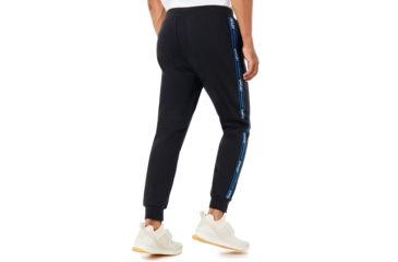 Image of Oakley Street Logo Tape Fleece Pants - Mens, Blackout, Medium, 422471-02E-M