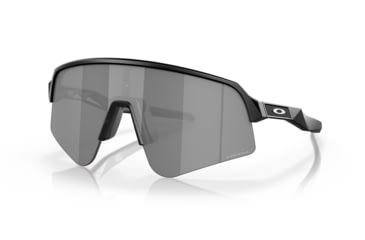 Image of Oakley Sutro Lite Sweep Sunglasses, Matte Black Frame, Prizm Black Lens, 39, OO9465-946503-39