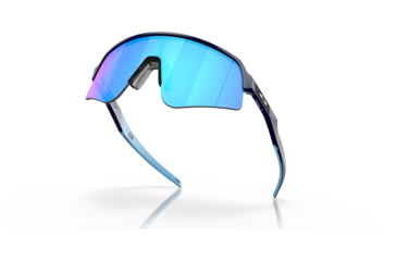 Image of Oakley Sutro Lite Sweep Sunglasses, Matte Navy Frame, Prizm Sapphire Lens, 39, OO9465-946505-39