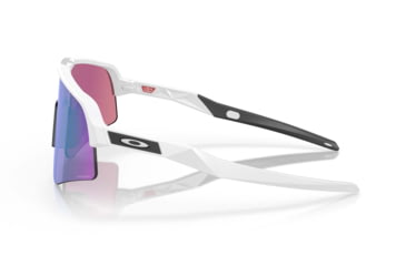 Image of Oakley Sutro Lite Sweep Sunglasses, Matte White Frame, Prizm Road Jade Lens, 39, OO9465-946504-39
