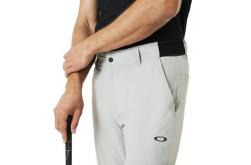 Image of Oakley Tapered Golf Pants - Mens, Stone Gray, 34, 422446-22Y-34