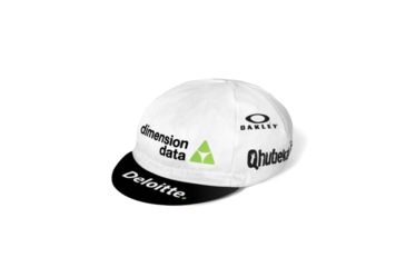Image of Oakley Team Dimension Data Cycling Hat - Mens, White, One Size, 911796-100-U