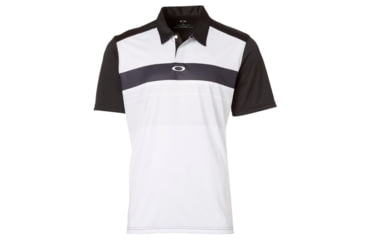 Image of Oakley The Major Polo - Mens, Blackout, Medium, 434146DSG-02E-M