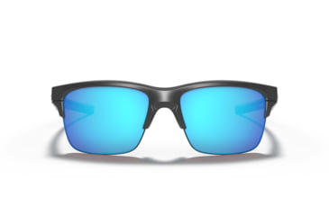 Image of Oakley Thinlink Sunglasses, Dark Gray Frame, Sapphire Iridium Lens, OO9316-04