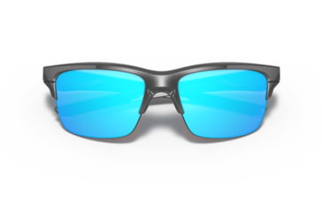 Image of Oakley Thinlink Sunglasses, Dark Gray Frame, Sapphire Iridium Lens, OO9316-04