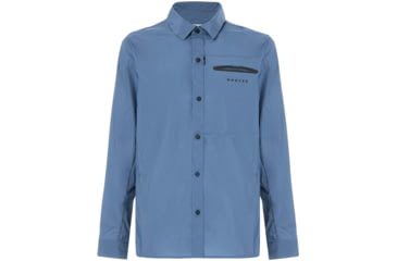 Image of Oakley Utility Long Sleeve Nylon Shirt - Mens, Dark Ore, Large, 401899-65X-L