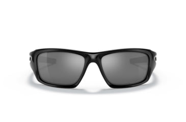 Image of Oakley Valve Sunglasses, Polished Black Frame, Black Iridium Polarized Lens, 12-837