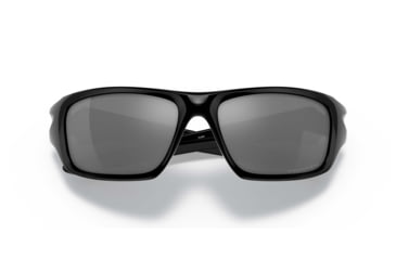 Image of Oakley Valve Sunglasses, Polished Black Frame, Black Iridium Polarized Lens, 12-837