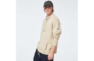 Image of Oakley Workwear Track Fleece Jacket - Mens, Safari, Small, FOA400012-31S-S
