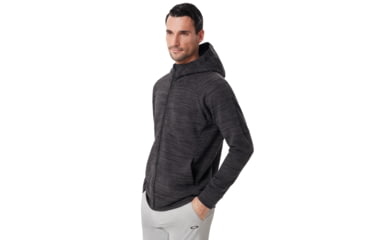 Image of Oakley Wr18 Shell Sweater Jacket - Mens, Blackout, Extra Large, 461666-02E-XL