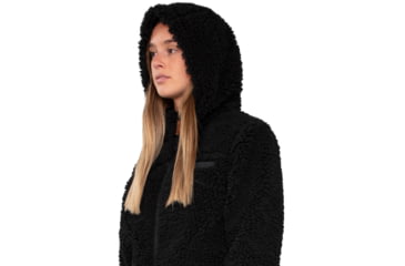 Image of Obermeyer Amelia Sherpa Jacket - Women's, Large, Black, 17064-16009-L