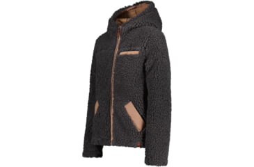 Image of Obermeyer Amelia Sherpa Jacket - Women's, Extra Large, Coal, 17064-20004-XL