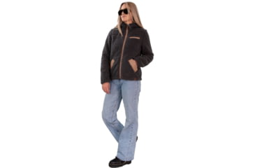 Image of Obermeyer Amelia Sherpa Jacket - Women's, Extra Large, Coal, 17064-20004-XL