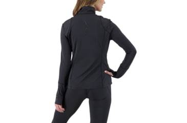 Image of Obermeyer Anya 1/2 Zip Top - Womens, Black, Medium, 19022-16009-M