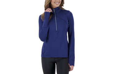 Image of Obermeyer Anya 1/2 Zip Top - Womens, Navy, Extra Large, 19022-20167-XL
