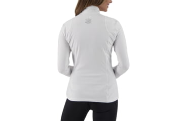 Image of Obermeyer Anya 1/2 Zip Top - Womens, White, Small, 19022-16010-S