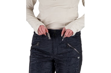 Image of Obermeyer Athena Pant - Womens, Black Frost, 6 Short, 15078-21024-6S
